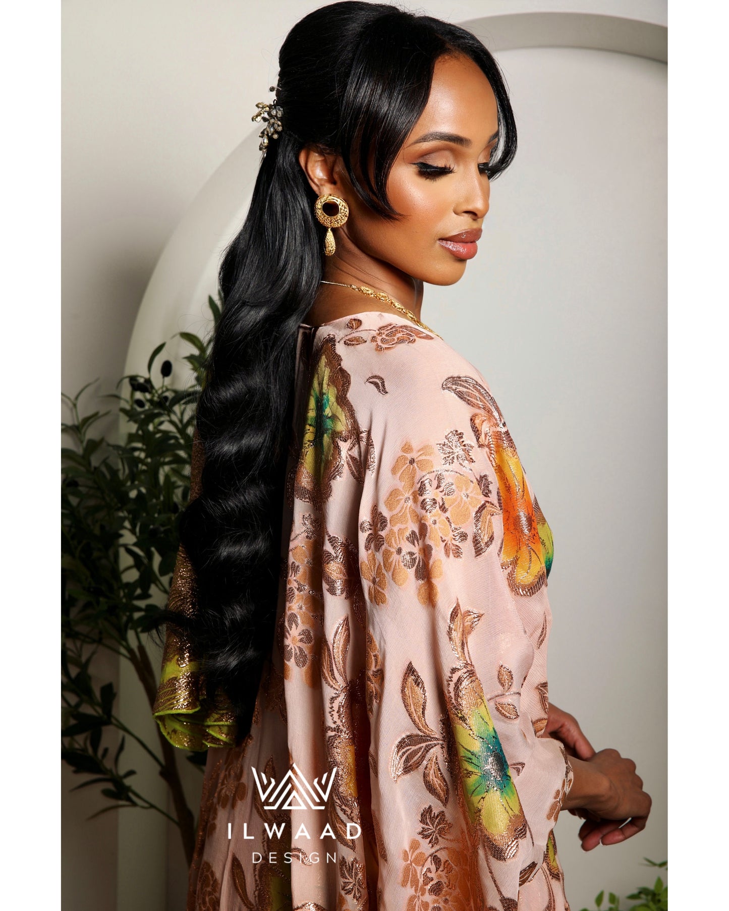 FRANSAAWI DIRAC & GARBARSAAR - LIGHT PINK MULTICOLOR & NEON GREEN
